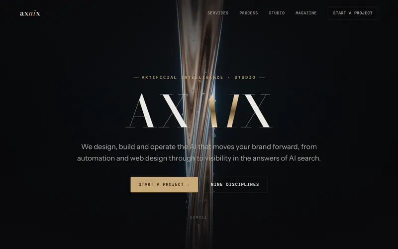 Home page of axaix