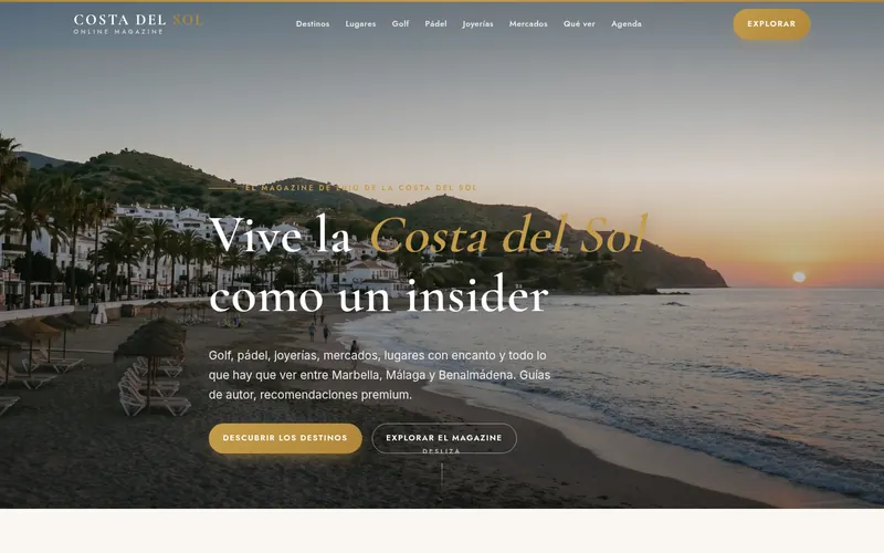 Portada de Costa del Sol España
