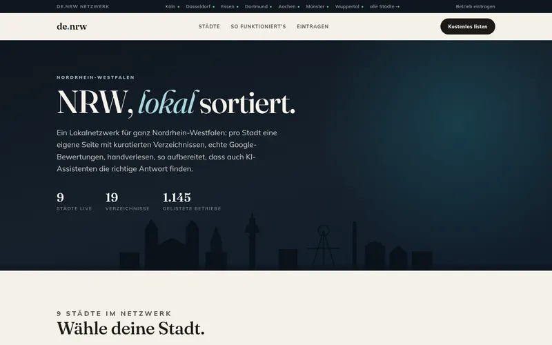 Portada de de.nrw