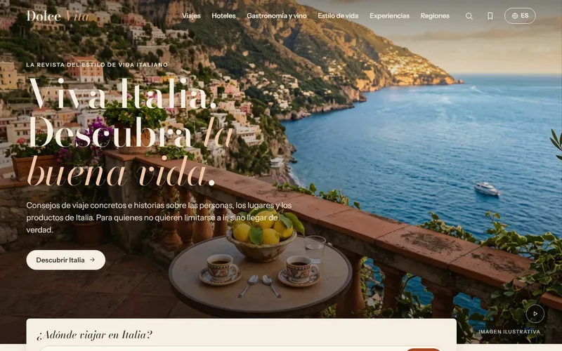 Portada de dolce vita