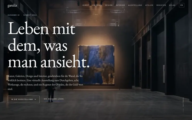 Homepage of garelia