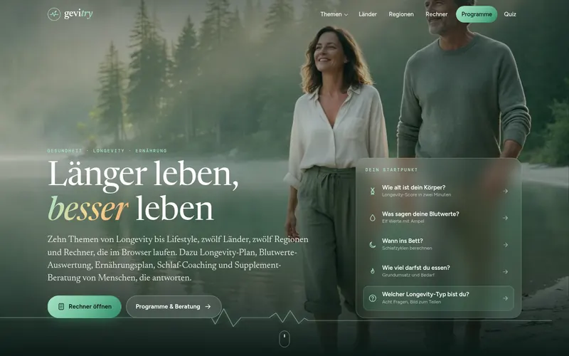Homepage of gevitry