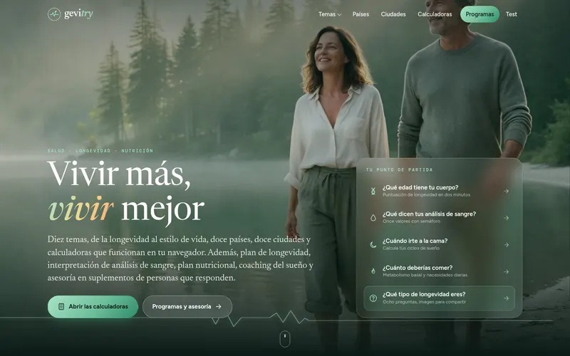 Página de inicio de gevitry Español