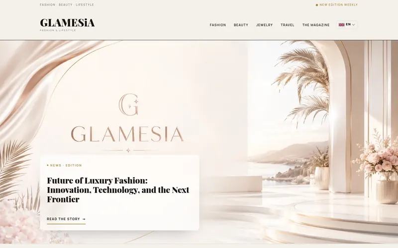 Portada de Glamesia