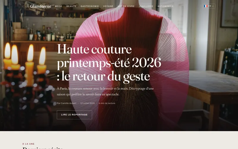 Portada de GlamRevue