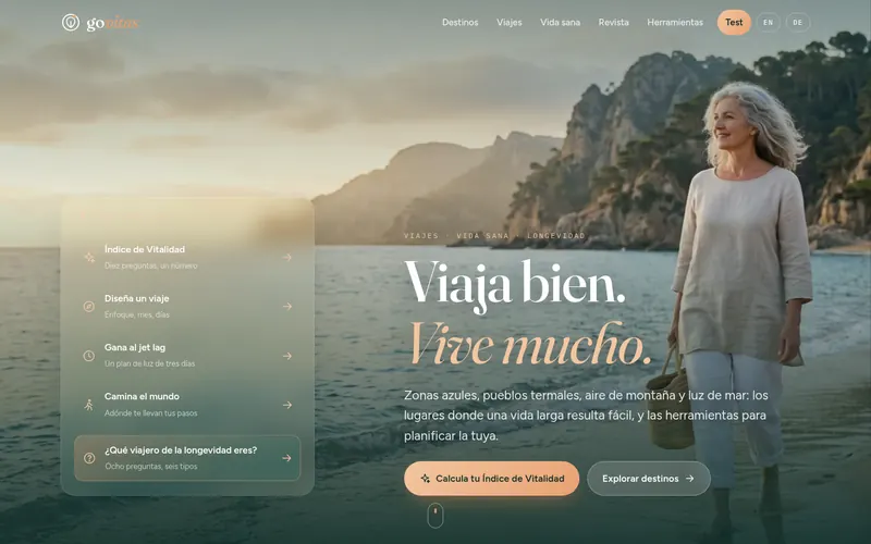 Página de inicio de govitas Español