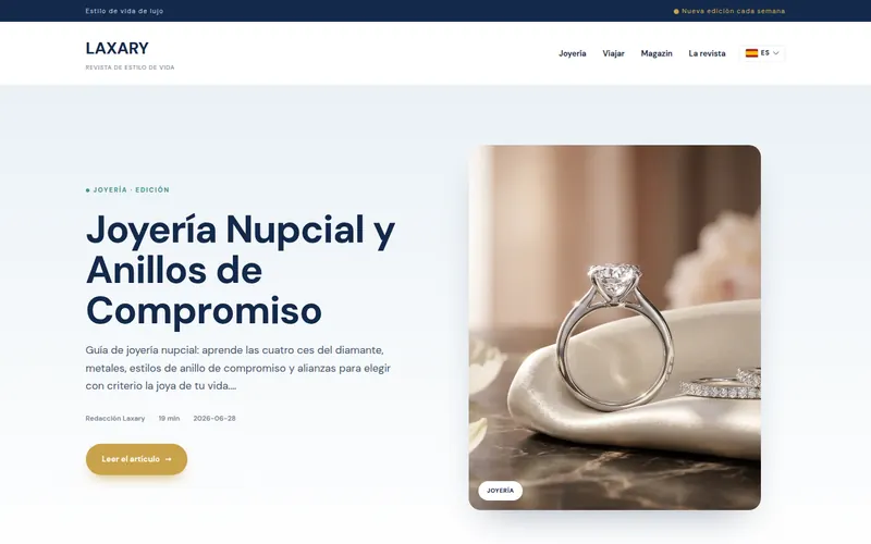 Portada de Laxary España