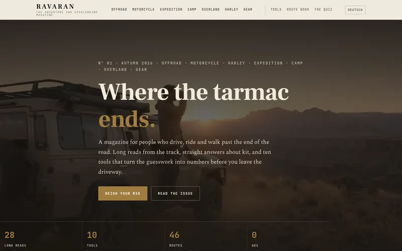 Homepage of Ravaran International