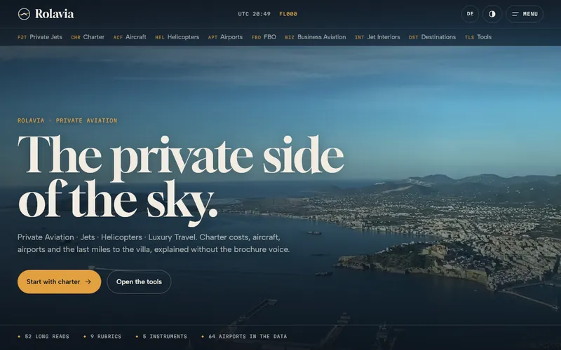 Home page of rolavia