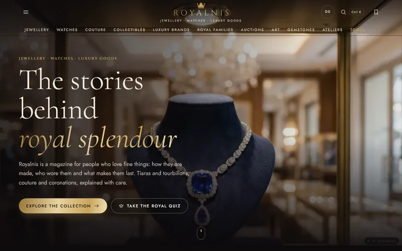 Home page of royalnis