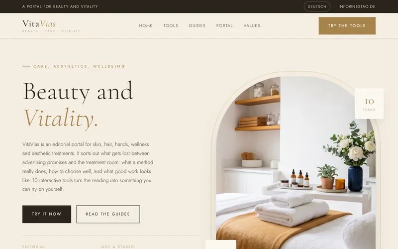 Home page of vitavias